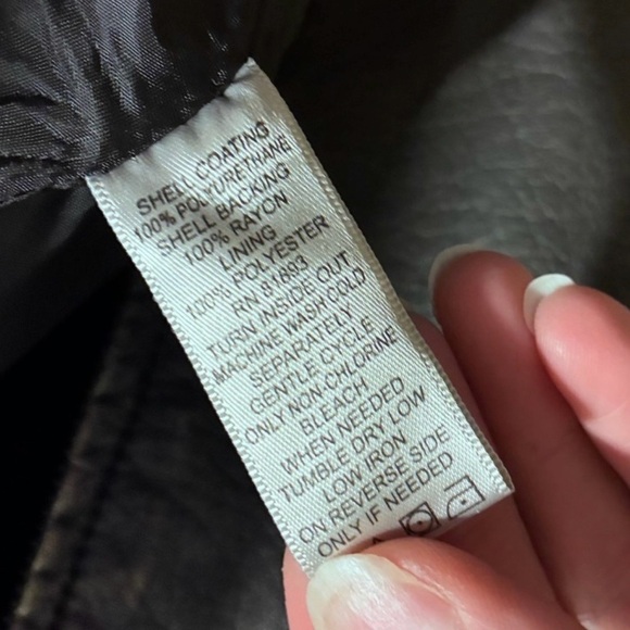 Susan Graver Leather Jacket - Picture 9 of 9